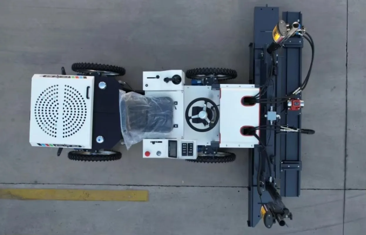 Electric Concrete Laser Screed Machine High Precision Floor Leveling Equipment For Warehouse And Factory Construction