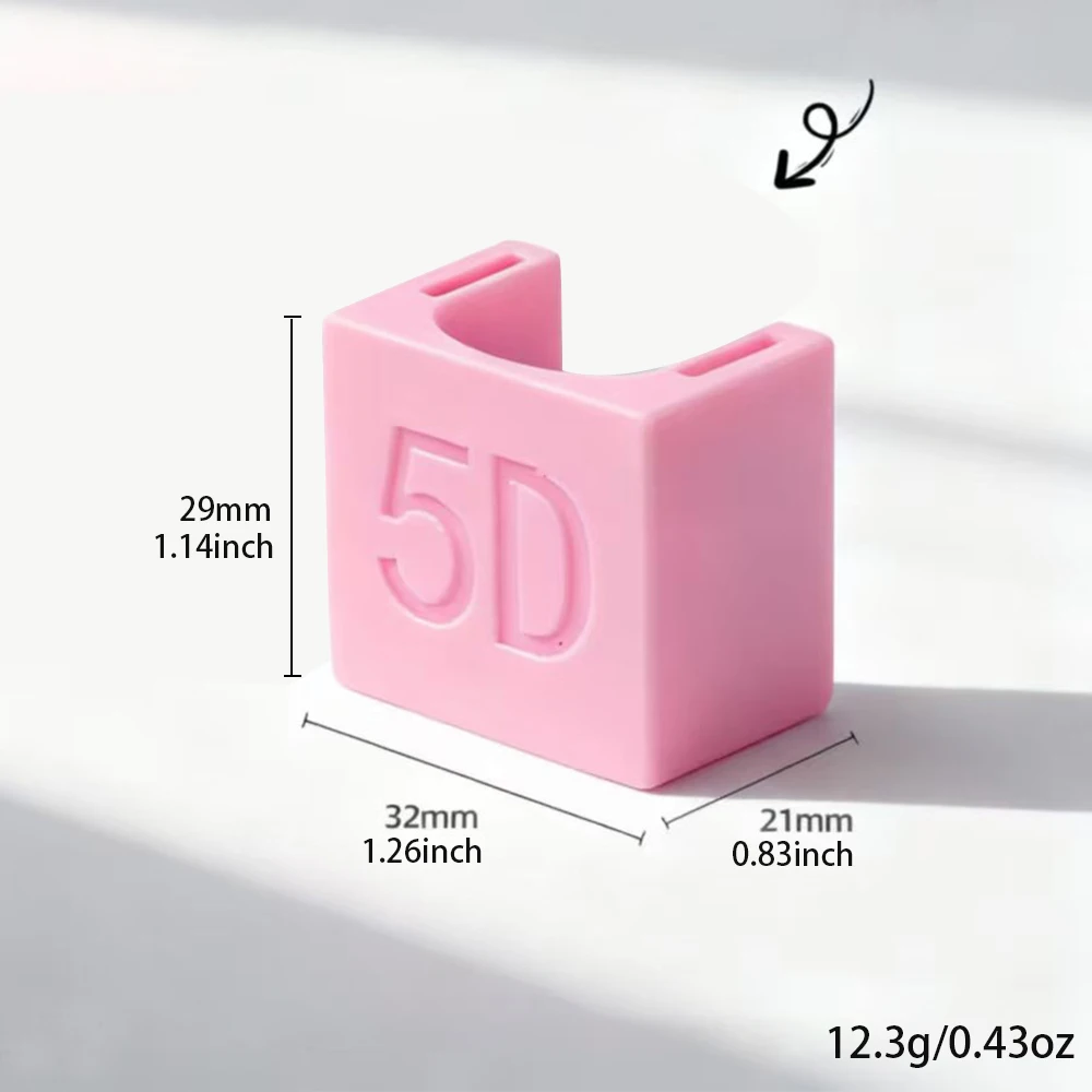 Bâton magnétique automatique 5D pour Nail Art, œil de chat, pour lumière d'eau française, effet Gel, outils magnétiques spéciaux en velours en forme de U #