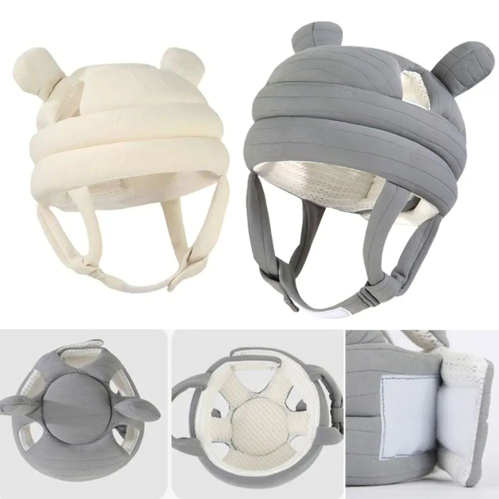 

Anti Fall Baby Walking Protective Hat 360 Head Protection Anti-collision Thick Protective Helmet Breathable Soft Head Protector