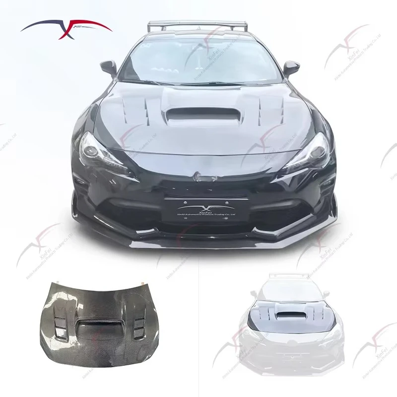 

XINFEI Car Engine Hood Modification Carbon Fiber Customized Car Engine Hood for 86 Body Kit Upgrade