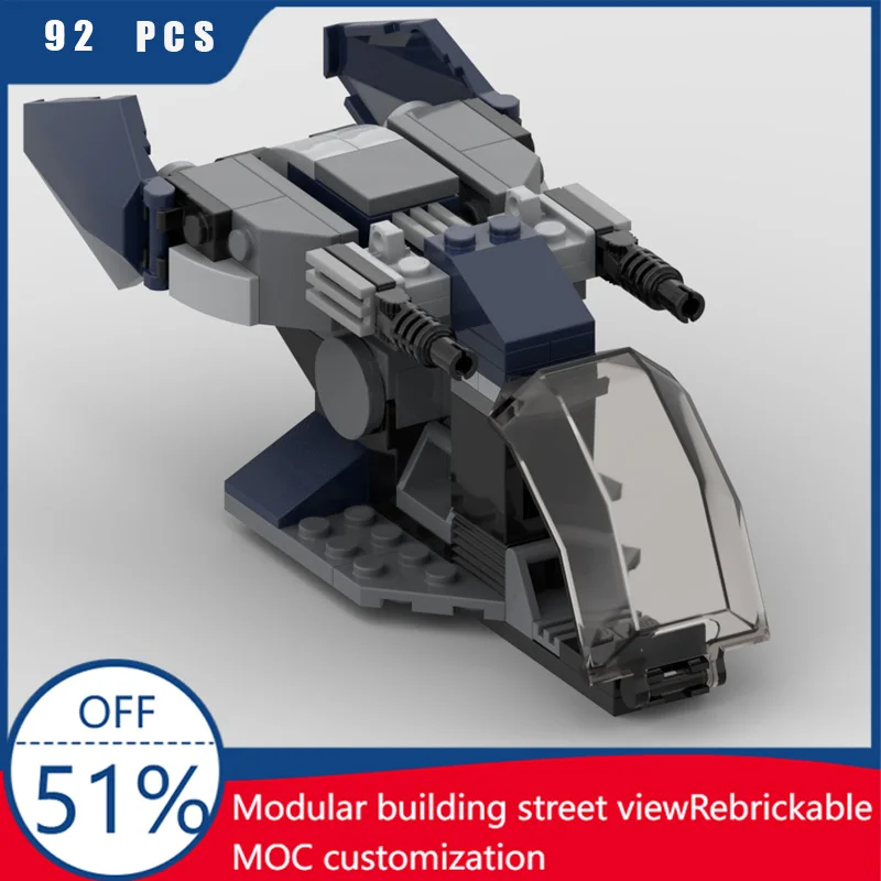 

92 PCS MOC Patrol Combat Helicopter Technology Modular Building Blocks Model For Children Assembly Display Toys Christmas Gifts