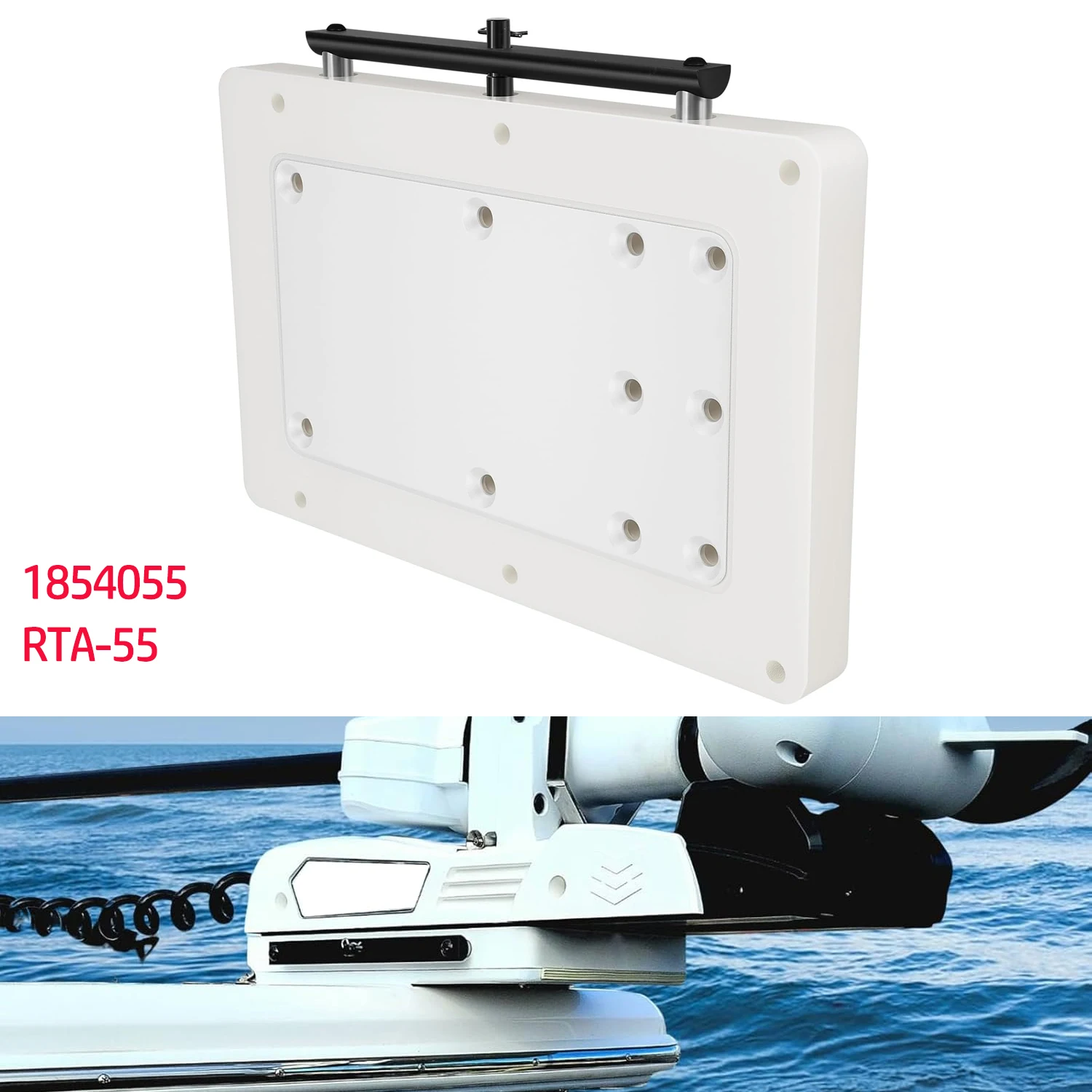 

Electric-Steer Trolling Motor Bracket 1854055 RTA-55 For Minn Kota Terrova, Riptide Terrova, Ulterra, and Riptide Instinct QUEST