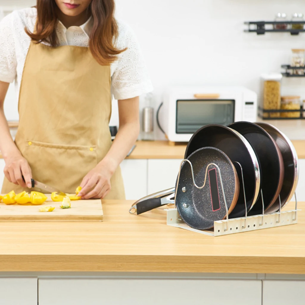 Organizer-Rack, verstellbare Fächer, teilbar für den Schrank