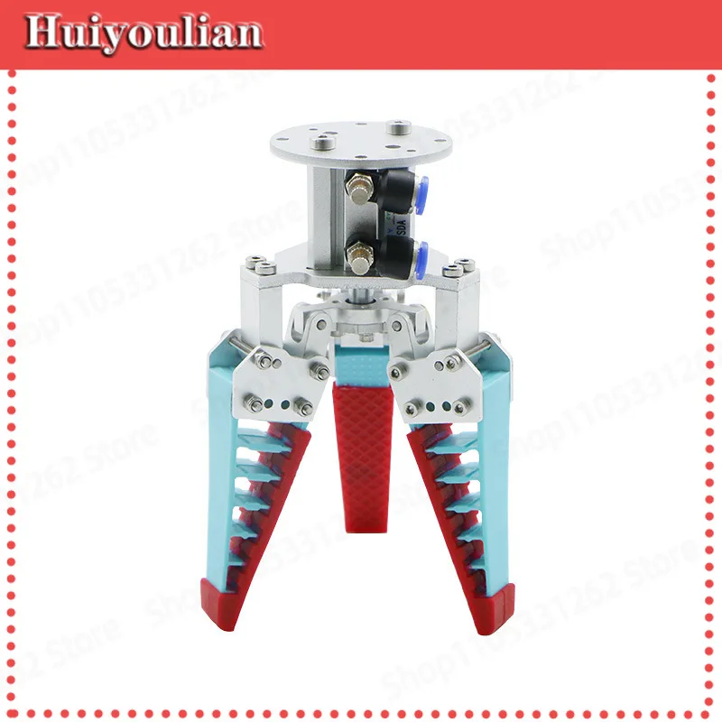 Industrial High Precision Flexible Bionic Soft Robotic Gripper Finger Adaptive Pneumatic Electric Robot Parts