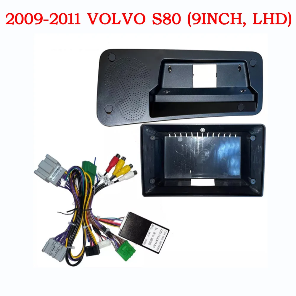 

Для 2009-2011 VOLVO S80 (9 дюймов, LHD) Автомобильный радиоприемник Fascias Android GPS MP5 Стереоплеер 2 Din Головная панель Панель приборной панели Installatio