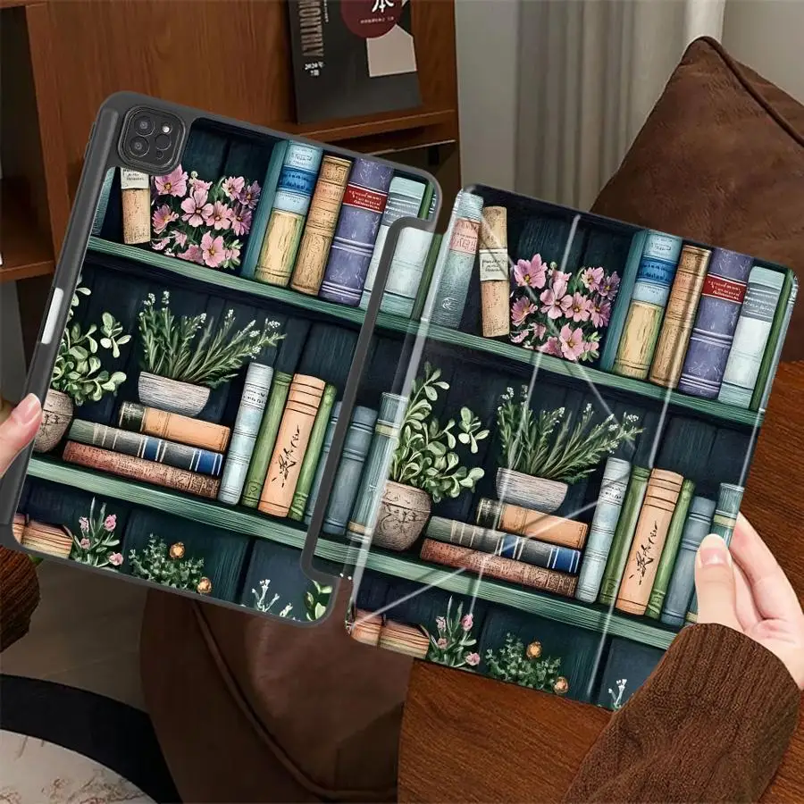 

Чехол-подставка для планшета с мультяшным дизайном для iPad Mini 6, 7, Pro 11, 10, 9, 8, 7 поколений, 12.9 дюймов, Air 4, 5, M3, M2, M4, 11 дюймов, Pro 2025