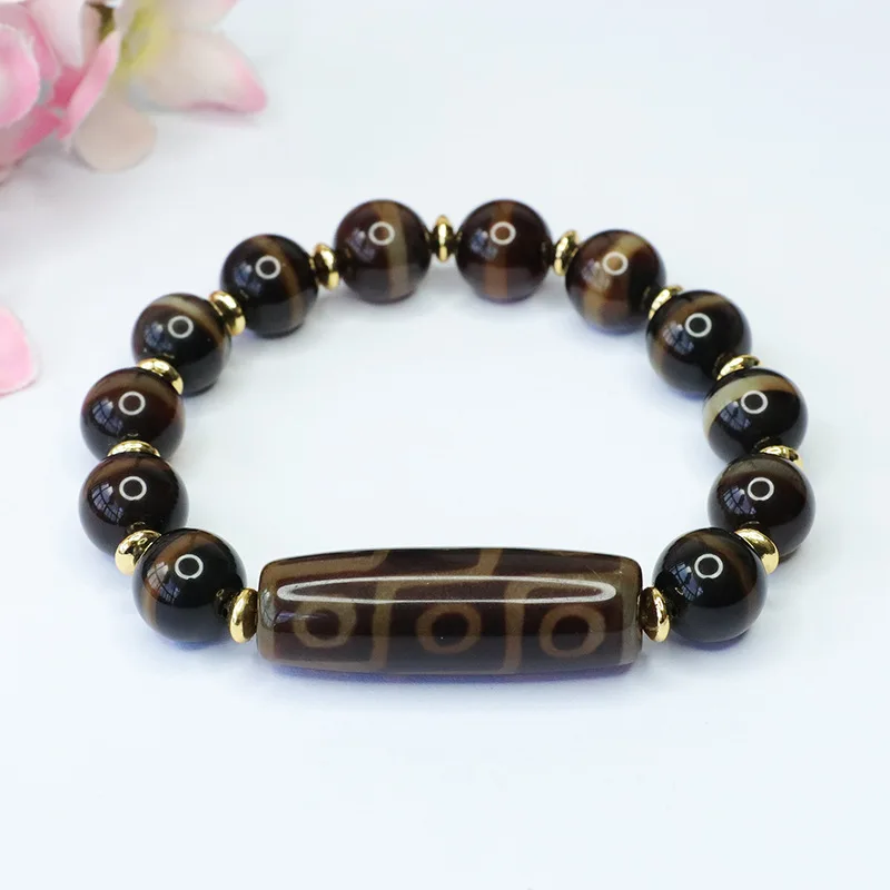 Nine-Eyed Dzi Bead …