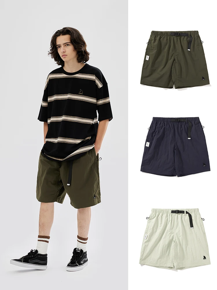 

LAPRIMA Qui Dry Casual Nylon orts Youth Active Sle Low Waist kets Straight Leg Summer Leisure Workwear Pants