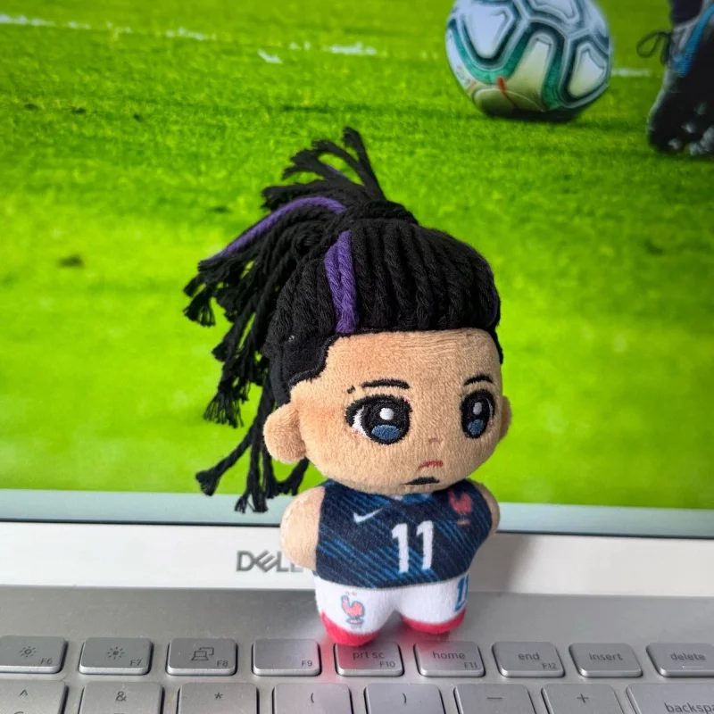 Michael Olise Cotton Doll 7.5cm Mini Stuffed Plush Toy for Kid World Cup Souvenir Collectible Figure Pendant Bag Charm Fan Gifts