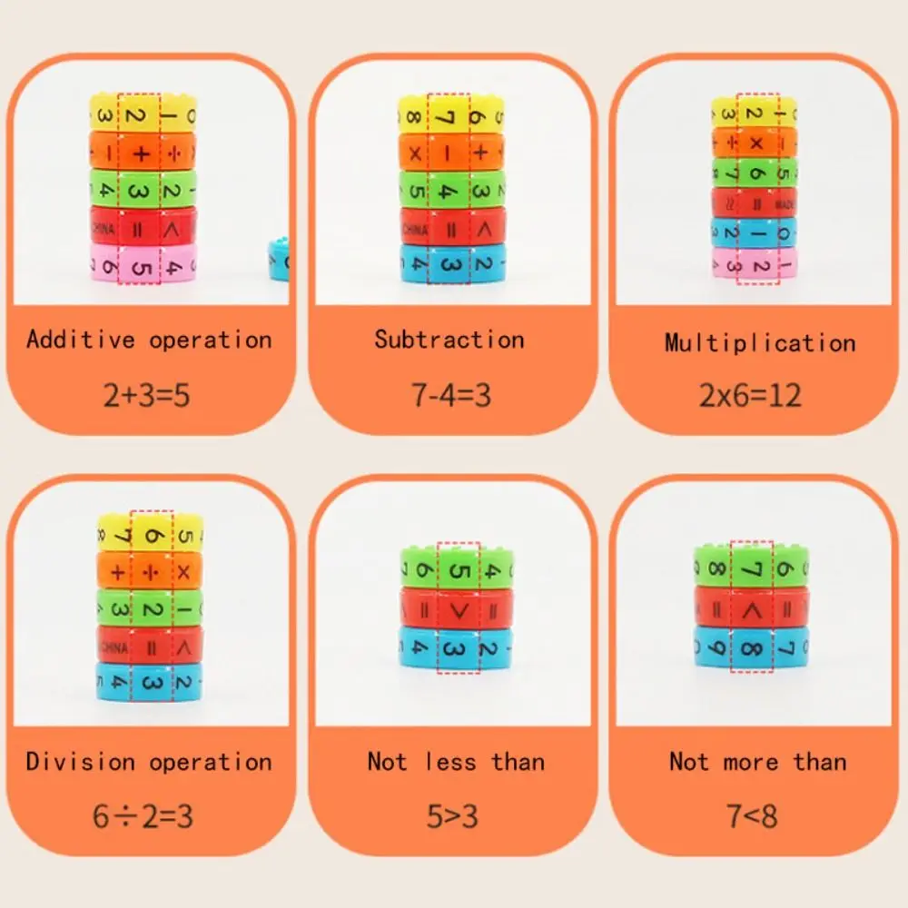 

Intelligence Digital Arithmetic Math Learning Educational Toys Numbers Magic Cube Montessori Puzzle Game Math Magnetic Block