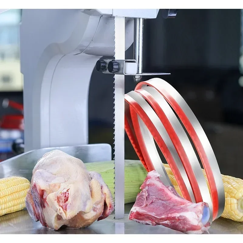 Dekoly شفرات المنشار الحزامي اللحوم العظام آلة قطع جزار المنشار شفرة اللحوم على قطع سريع 1200*16*0.56 مللي متر TPI 4