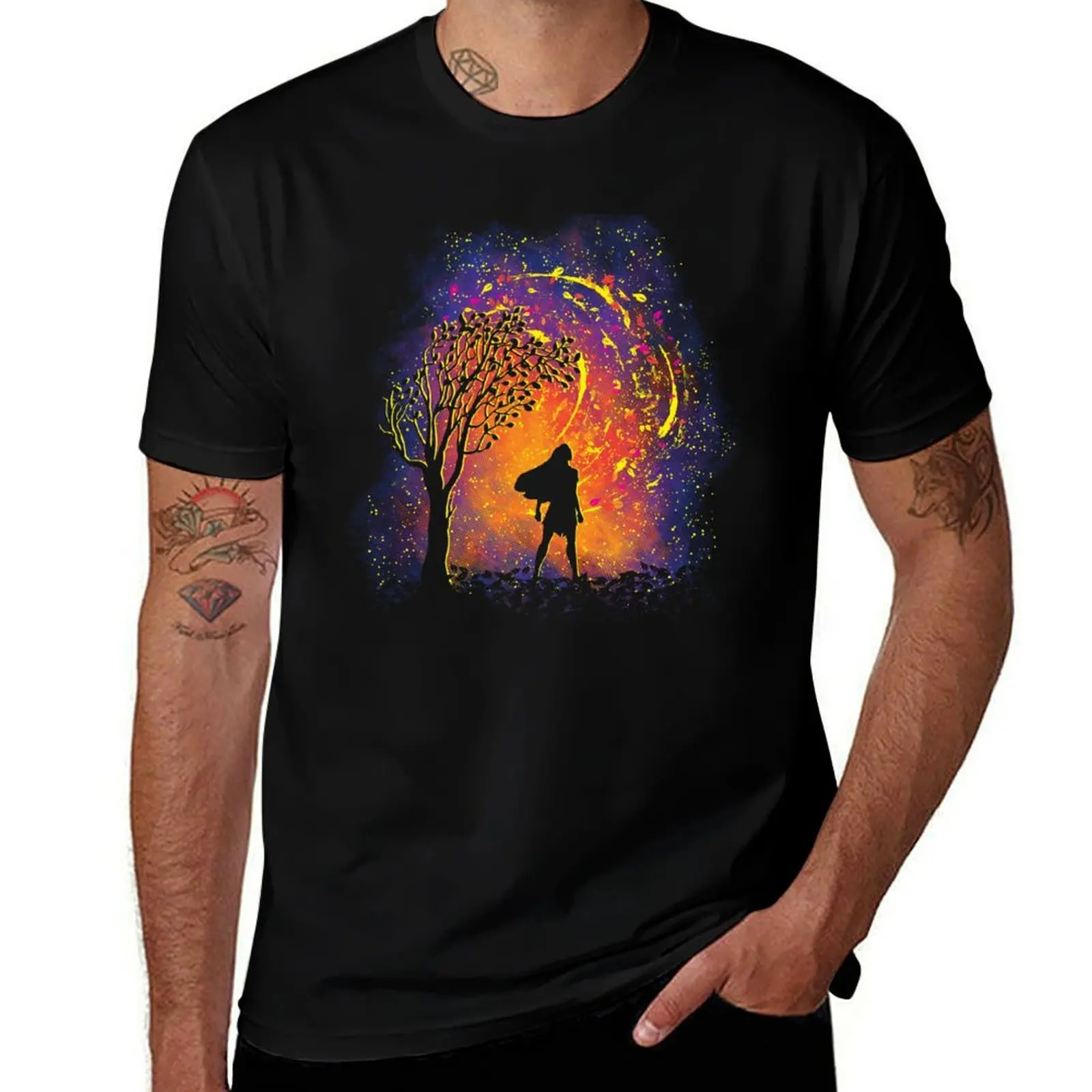 Colours Of The Wind T-Shirt Gym Wear Breathable Short Sleeve Tee T-Shirt