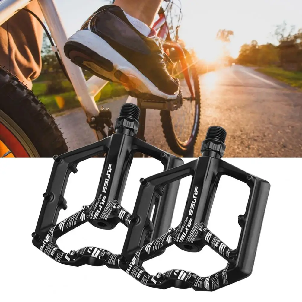 

Pedals 1 Pair Useful Widened Tread Save Effort Widened Tread Anti Slip Nail Cycling Pedals for Mountain Bike