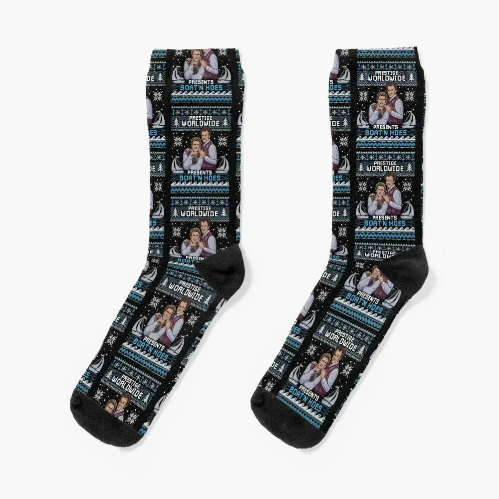 Step Brothers Ugly Christmas Sweater Socks cartoon heated Argentina shoes Ladies Socks Men's