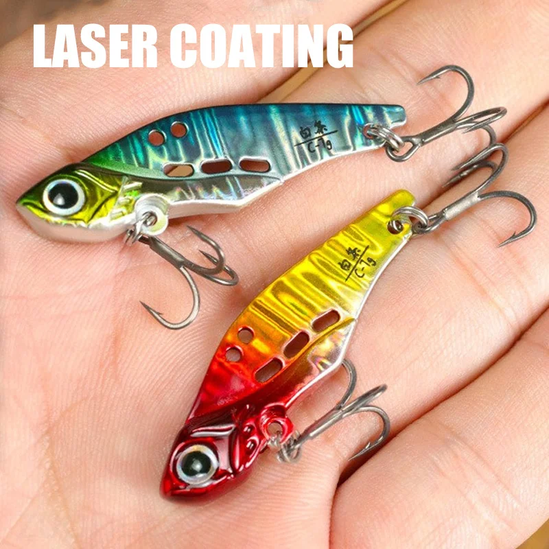 VIB Angelköder 3g 5g 7g 10g 14g Spinner Löffel Vibrationsköder Sinkender Jerkbait Swimbait Metall-Jig Löffelköder Crankbait Bass Forellen Köder – Detail 7
