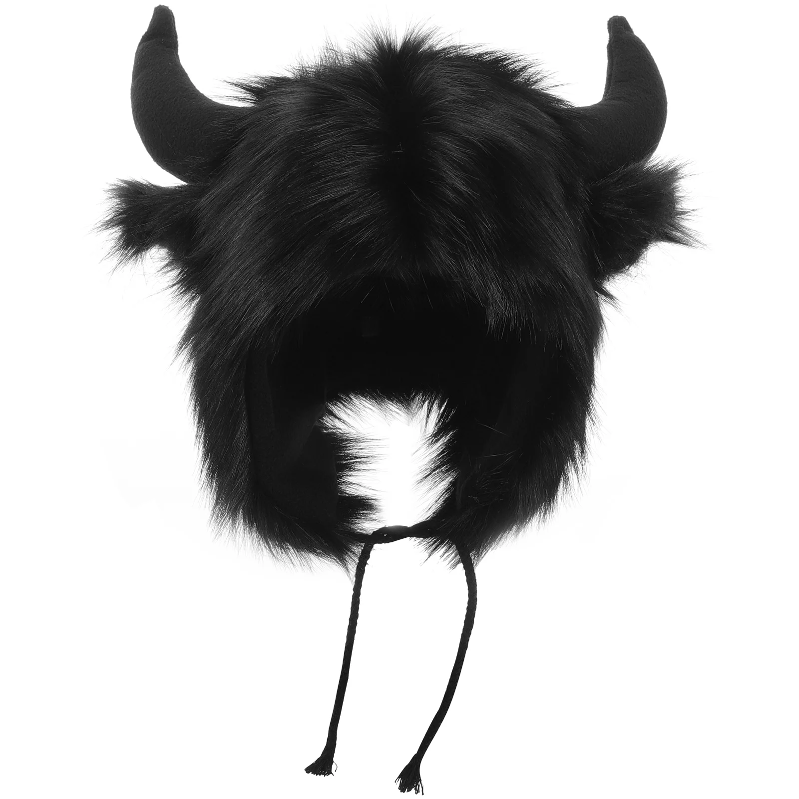 

Horn Ear Protection Hat for Women Stylish Thermal Animal Hat Fancy Dress Stage Performance Unique Design Winter Beanie