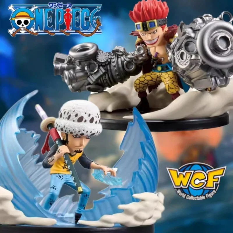 Banpresto Wcf especial de una pieza Eustass Kid Trafalgar D. Figura de acción de la ley del agua versión Q modelo Kt juguetes coleccionables regalos