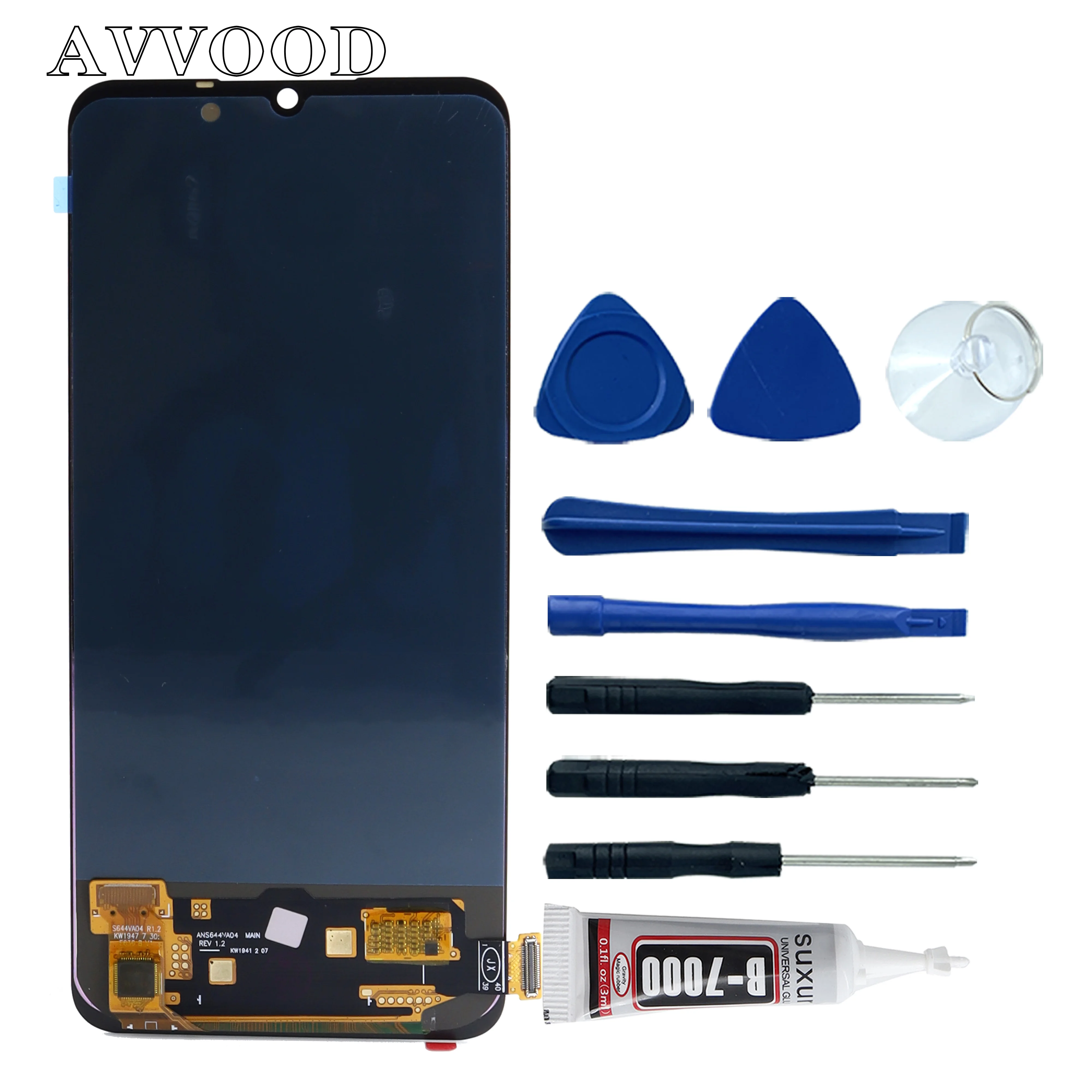 Imagem -06 - Tela Oled para Oppo Find x2 Lite Display Lcd Painel de Toque Montagem Digitalizador A73 k7 Cph2099 Cph2005