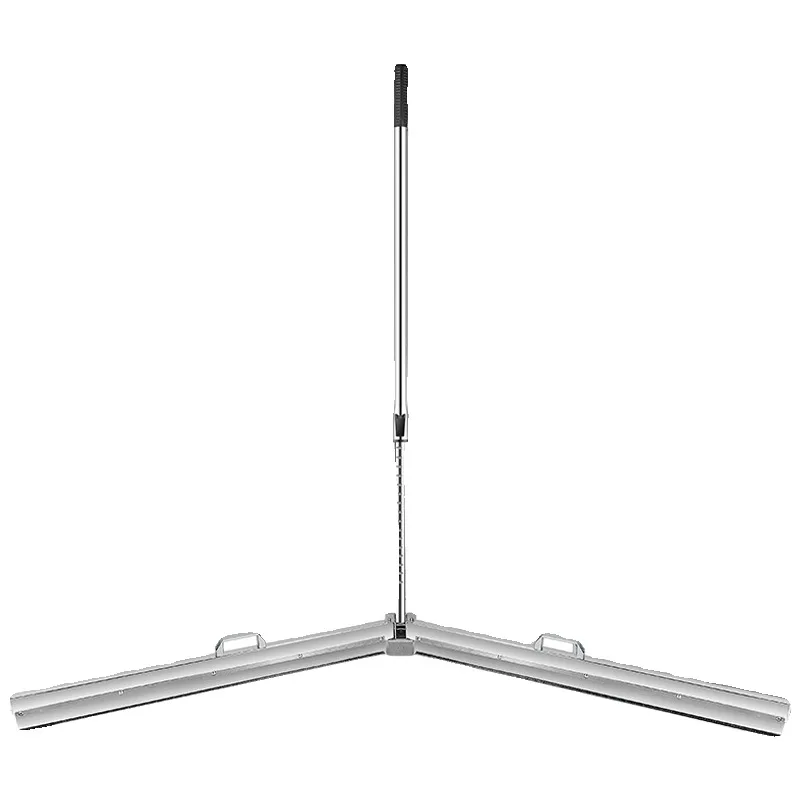 Badminton Sweeper, Height Adjustable Stainless Steel Ball Collector, Foldable