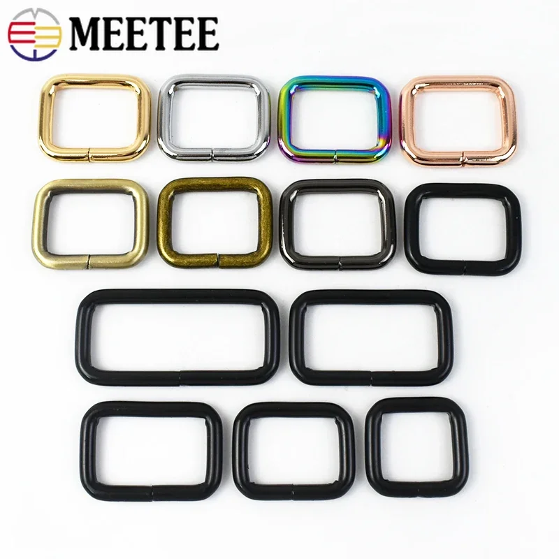 

10/20Pcs 20-38mm Metal O Ring Buckle for Bag Backpack Strap Belt Slider Clasp Keychain Webbing Loop Hook DIY Sewing Accessories