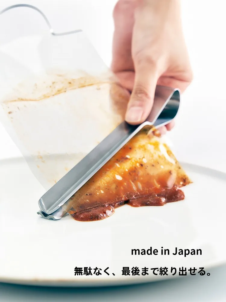 

EATOCO Зажим-дозатор для соуса из нержавеющей стали, кухонный прибор, предотвращающий ожоги, для всех