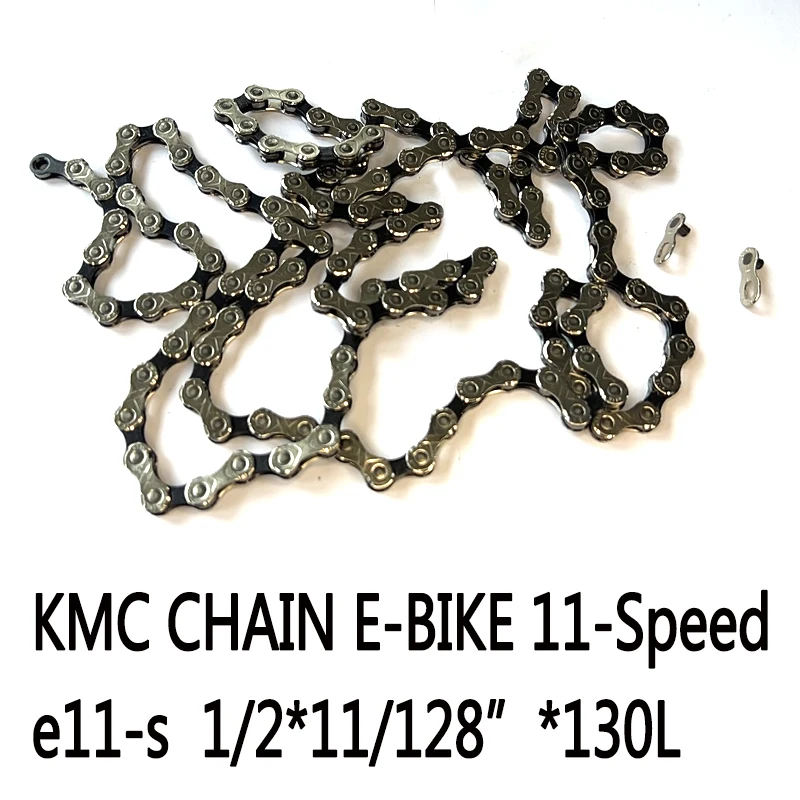

KMC E11s E-BIKE 11-Speed Electric Bicycle Chain 1/2“*11/128”*130L/Electric Assist BiKE-Specific Chain
