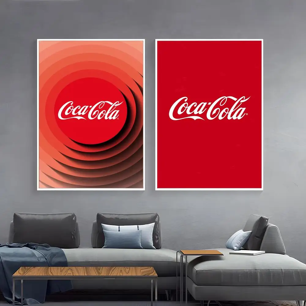 Coca -cola Vintage Poster Paper Print Home Living Room Bedroom Entrance Bar Cafe Art Painting Decoration