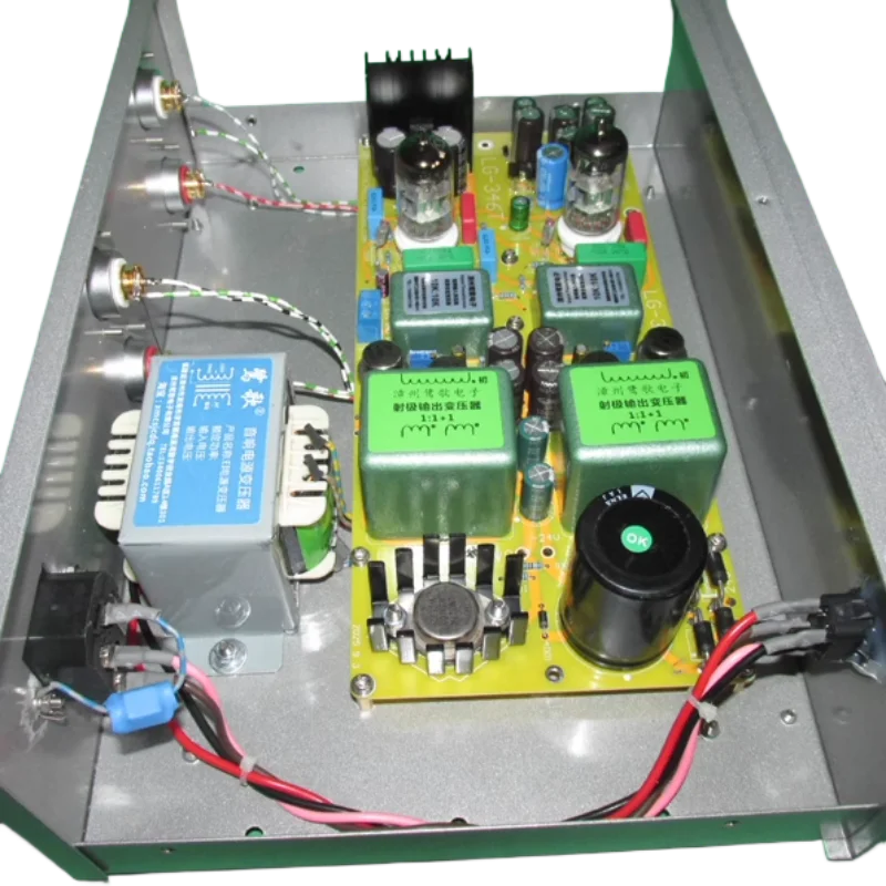 

New Reference UK X10-D Music Fax 6DJ8/6N11 Electronic Tube Buffer Line Pomo Alloy Transformer Input/Output 6N11 Electronic Tube
