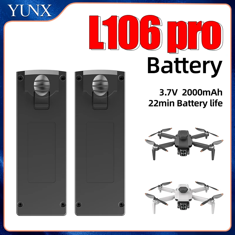 

7.4V 3000MAH battery propeller For L106 PRO 3 GPS 4K RC Drone Spare parts L106 PRO3 RC Drone battery L106 PRO Drone Blades Motor