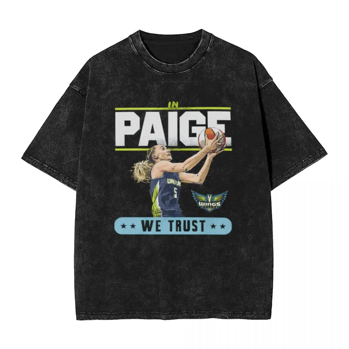 تي شيرت Paige Bueckers In Paige We Trust Classic Cool A Vintage كبيرة الحجم