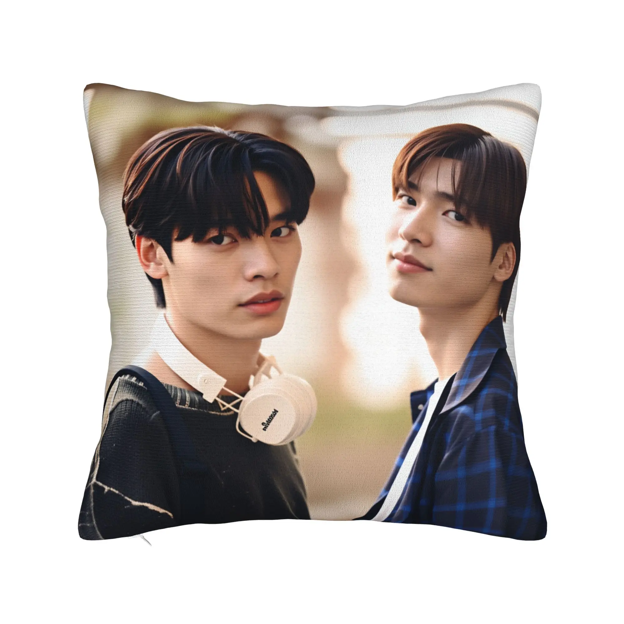 Duang Thailand TV Series With You Pillowcases  Vintage Pillow Case For Sofa Home Decor Design Pillow Cover
