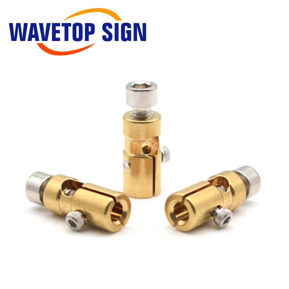 High Quality Brass Joint Inner Dia.5mm 6mm Electrode End Chuck For Xenon Krypton Lamp 1064nm for Laser Welding Cutting Machine