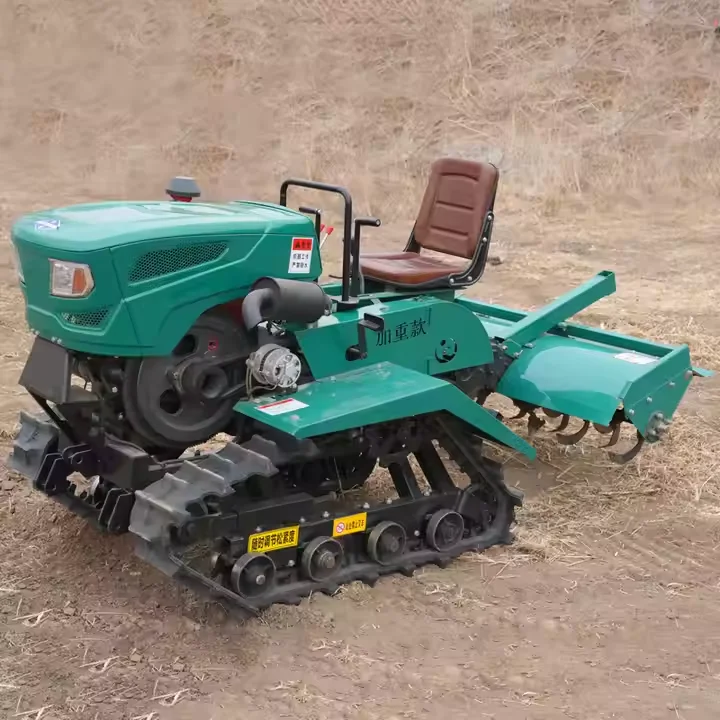 

Factory Supplies Agricultural Orchard Track Type Plow 35 Horsepower Small Track Multifunctional Tractor