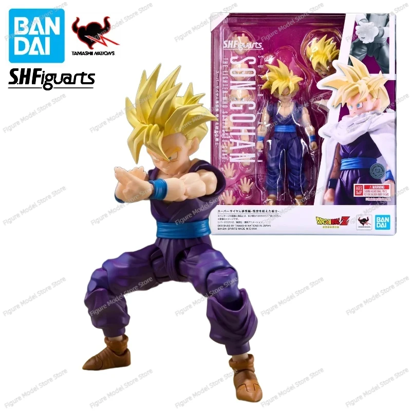 

100% Original In Stock Bandai Dragon Ball S.H.Figuarts SHF Super Saiyan Gohan The Fighter Who Surpassed Goku Anime Action Figure