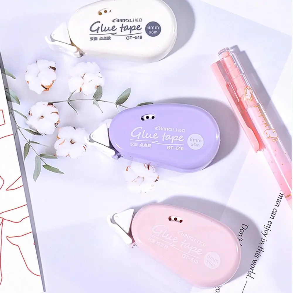 لوازم يوميات مجلة اللوازم المكتبية نقطة الغراء الأسطوانة أشرطة شريط لاصق على الوجهين لتقوم بها بنفسك القرطاسية لتقوم بها بنفسك لوازم الحرفية #4