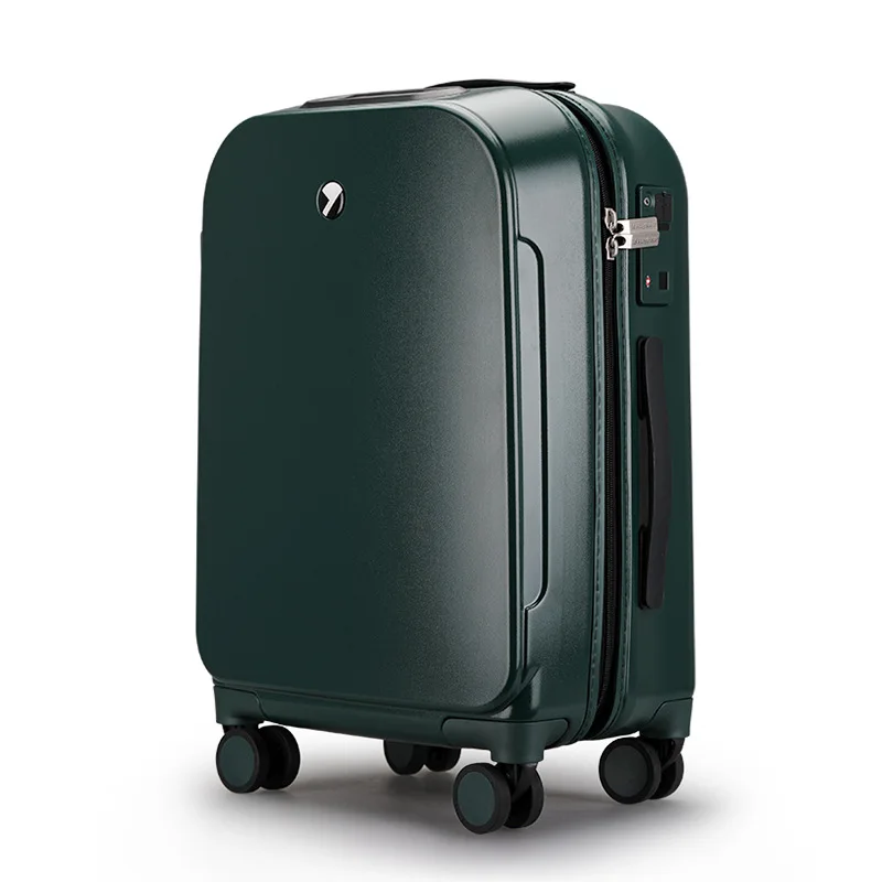 

Smart trolley suitcase fingerprint unlocking can be boarded