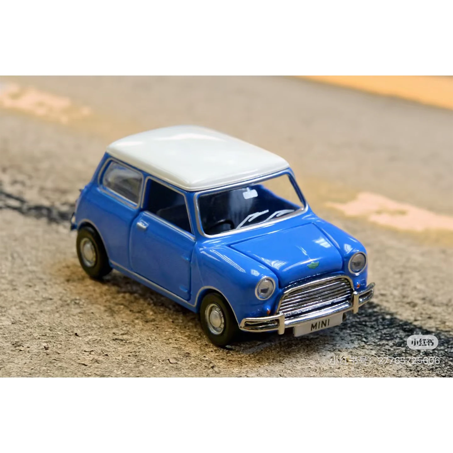 TINY 04 COOPER Blue NEW DIECAST CAR 1/50 HONG KONG City Die-cast Model Car
