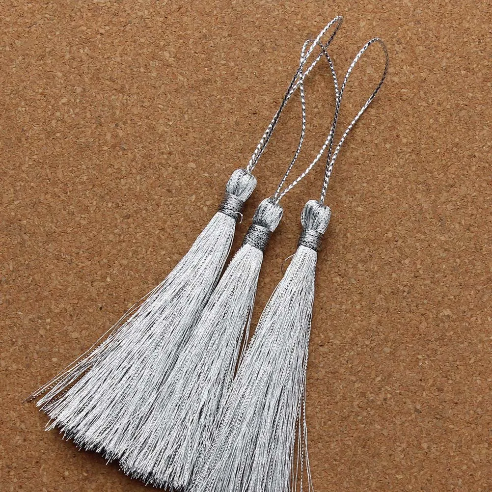 

30 шт. брелок китайский завязанный кулон с кисточкой Декор кисточки веер подвески