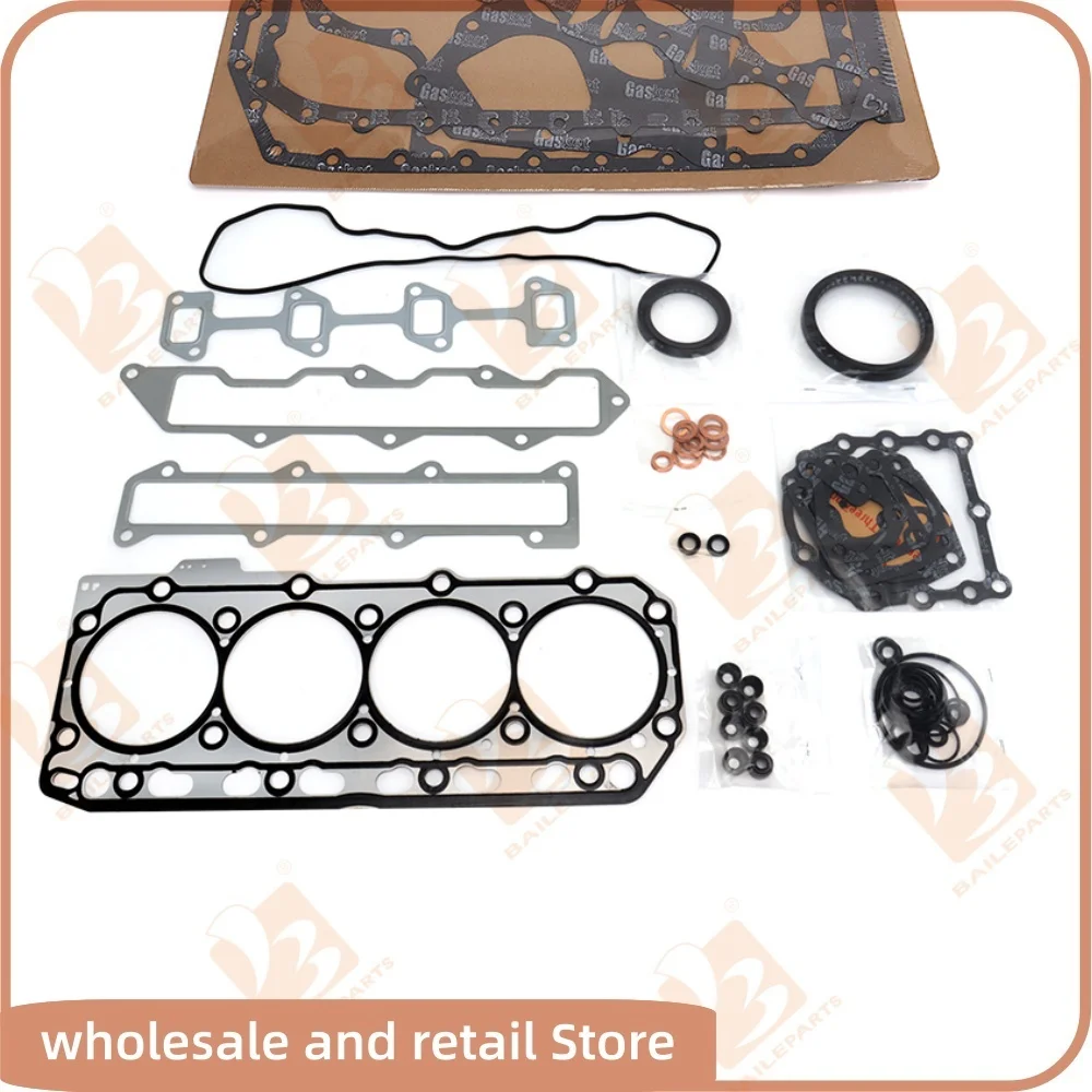 

Комплект прокладок для дизельного двигателя Yanmar 4TNV86 или комплект для капитального ремонта головки блока цилиндров, запасные части