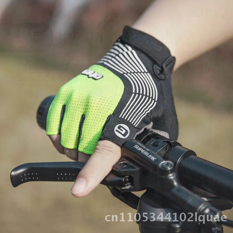 

GIYO унисекс велосипедные перчатки с полупальцами амортизирующие нейлоновые горные шоссейные велосипеды с короткими пальцами спортивное снаряжение на открытом воздухе белый черный