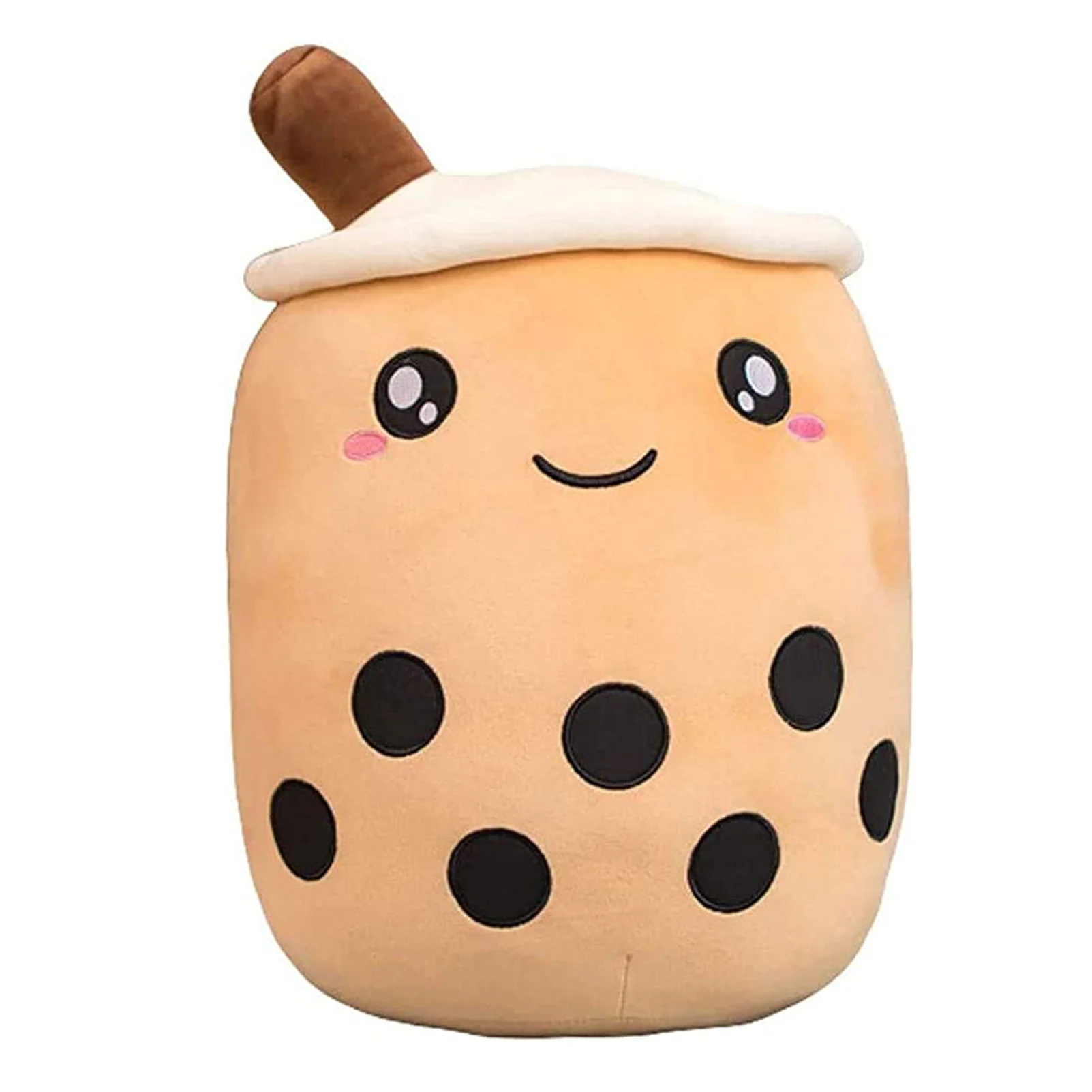 8.66inch Boba Plushie Kawaii Bubble Tea Plush Toy Soft Plush Stuffed Animal Cute Food Milk Tea Soft Hug Cushion Birthday Christm