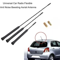 Aerial Antenna Roof Reception Screw on Aerials Universal Car Auto Roof Mast Stereo Radio FM AM Amplified Booster Exterior Parts