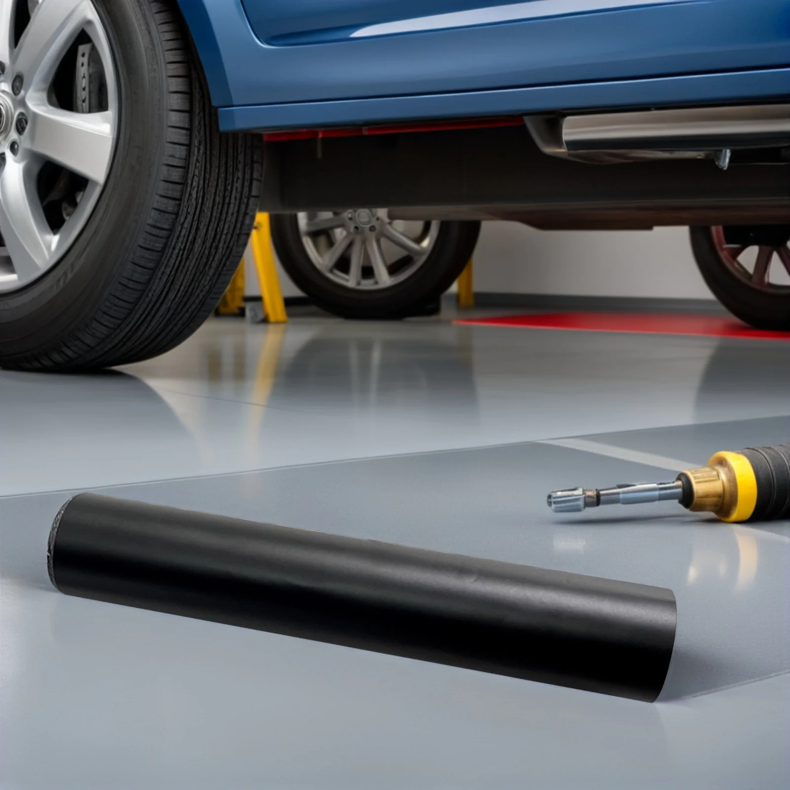 

1pcs Car Windshield Sticker 130X20Cm Black Waterproof Heat Resistant Sun Visor Tint Strip Decal For Vehicle Window Suv Truck