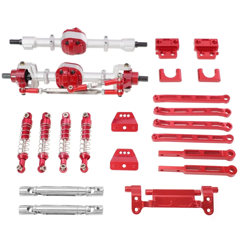 

MN MODEL MN82 LC79 MN82S MN82Pro MN82T 1/12 RC Car Metal Upgrade Kit High Strength Heavy Duty Durable Replacement Parts Set