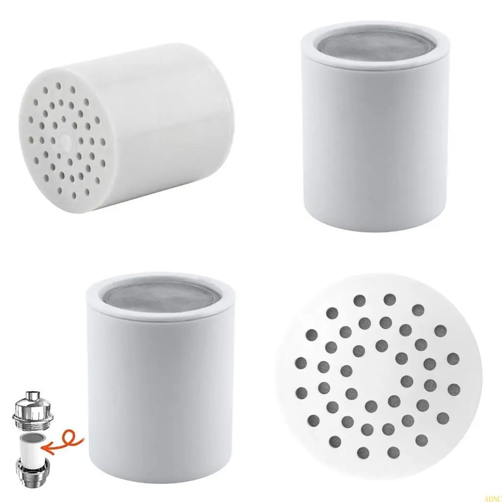 

A0NC 15 Stage Shower Filter Cartridge Replacement Remove Chlorine Hard Water Purifier