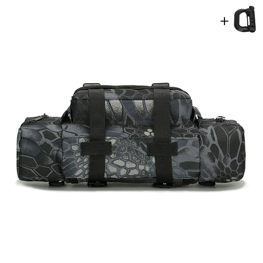 Multifunktionale Outdoor-Sport-Hüfttasche, Tasche für Fotoausrüstung, tragbar und verschleißfest zum Wandern und Radfahren – Detail 12