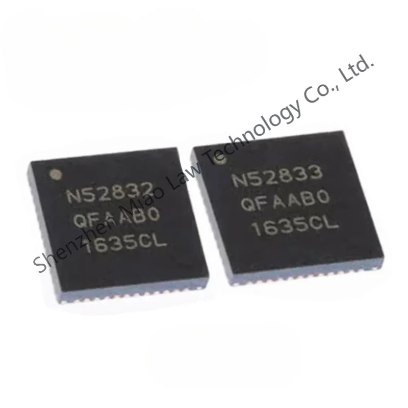 

(2 Piece) NRF52832-QFAA NRF52840-QIAA NRF51802-QFAA NRF51822-QFAA NRF52810-QFAA NRF52810-QCAA NRF52811-QFAA NRF51822-QFAC -R QFN