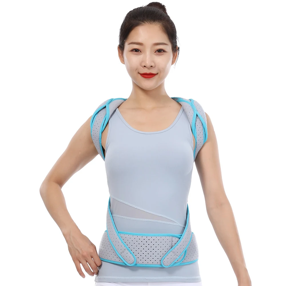 Posture Corrector Scoliosis Back Brace Spine Corset Shoulder Therapy Support Posture Correction Belt Orthopedic Back