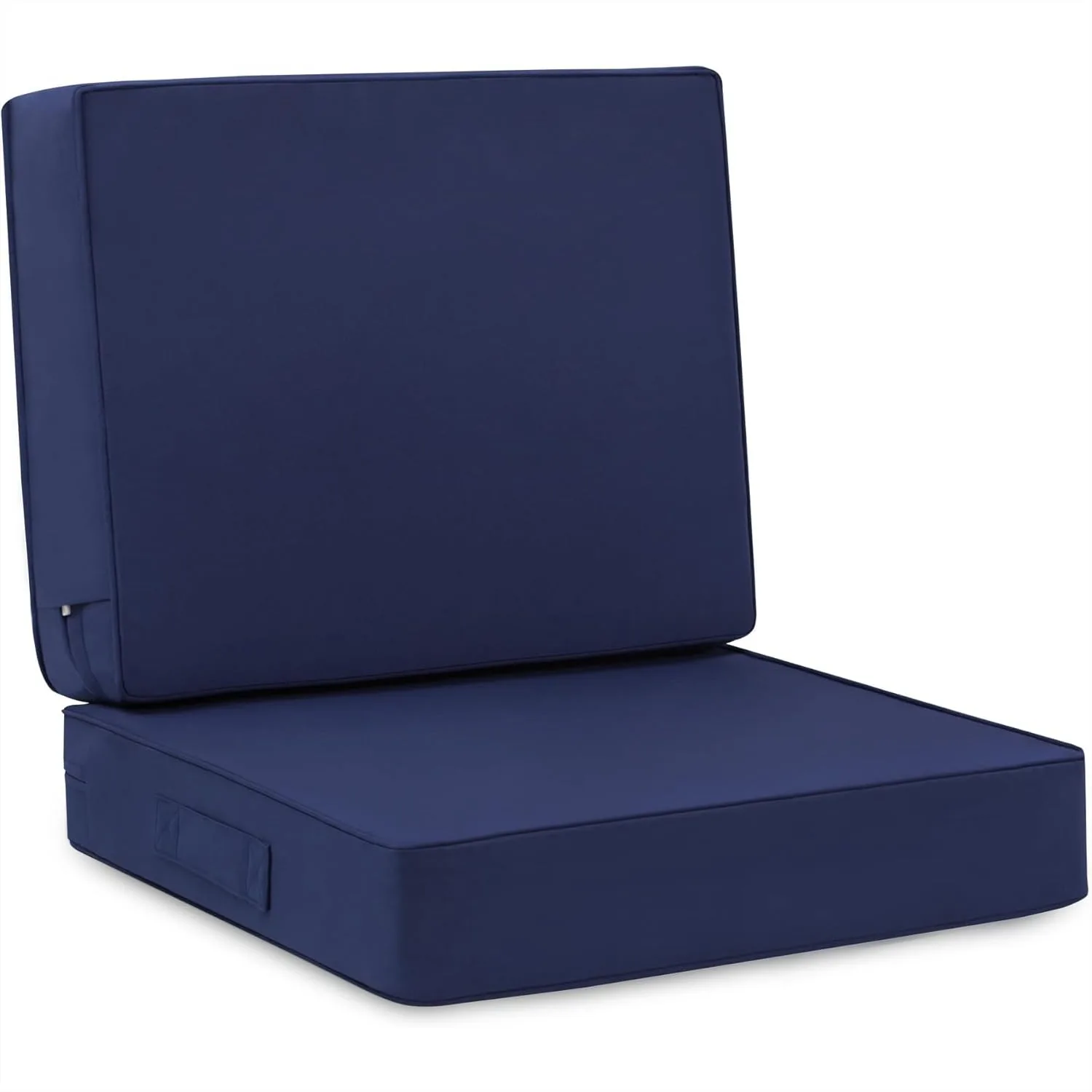 

Deep Seat Patio Cushion Set 22x22 Inch Waterproof Outdoor Chair Cushions with Fade Resistant Fabric, Removable Cover, Handle &