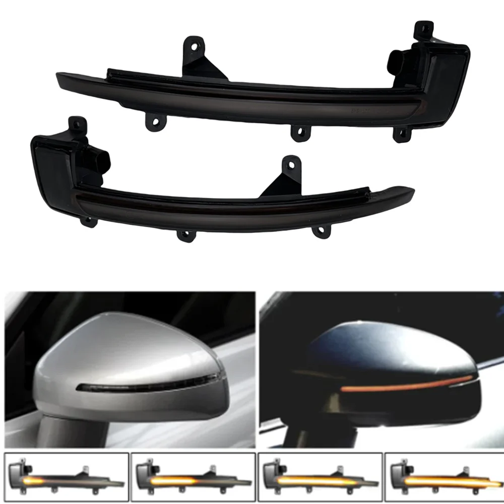 2szt LED Dynamiczne boczne kierunkowskazy do Audi TT TTS Mk2 8J 2007-2014 TTRS MK2 2010-2014 R8 2007-2015
